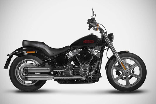 ZARD Slip-Ons Overlapped Harley Davidson Softail Standard 2017-2024 - Adventure Parts