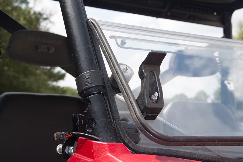 Seizmik Windshield Versa-Fold (Uncoated Poly) – Polaris Full Size Pro-Fit Ranger - Adventure Parts