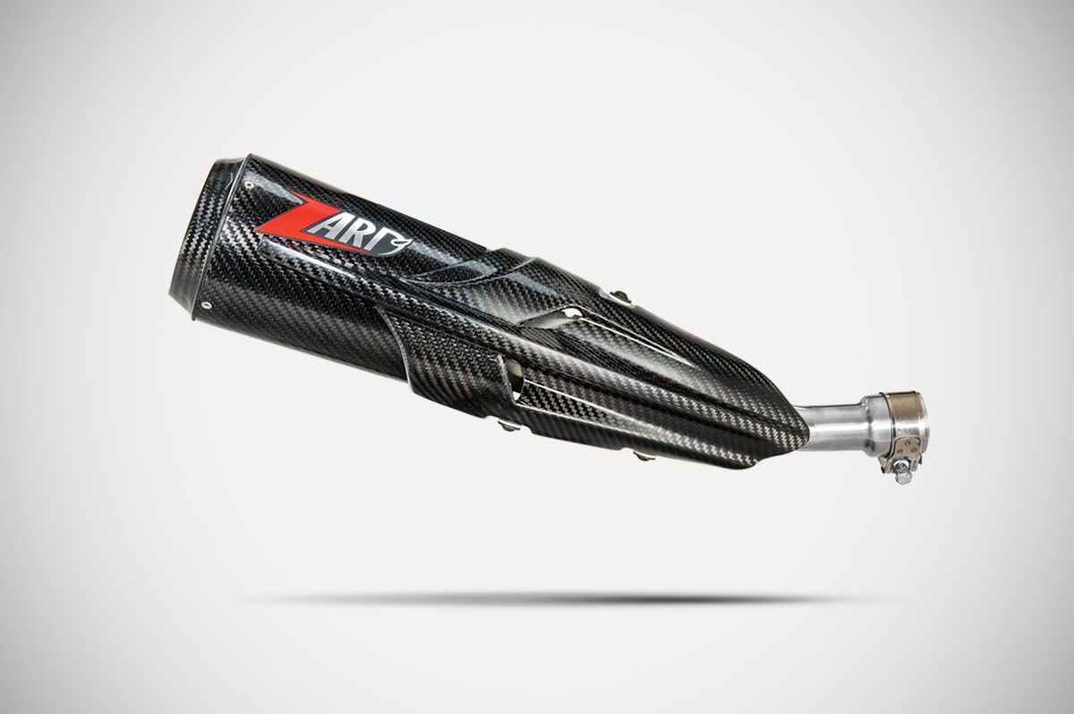まや ZARD Exhaust Slip-On Piaggio Vespa GTV 300 2022-2024