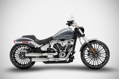 ZARD Slip-Ons Overlapped Exhaust Harley Davidson Breakout 117 2017-2024 - Adventure Parts