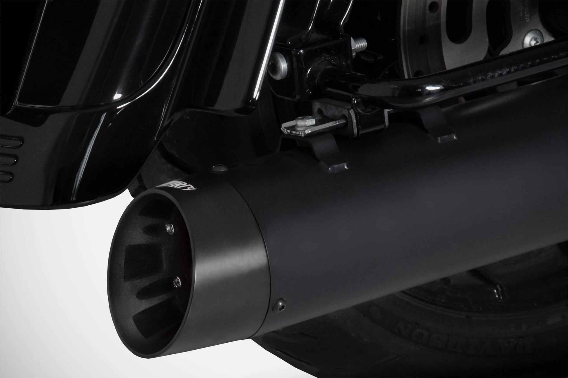 ZARD "4.33 Inches" Slip-Ons Exhaust Harley Davidson Road King Special 2006-2016 - Adventure Parts