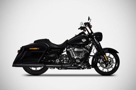 ZARD "4.33 Inches" Slip-Ons Exhaust Harley Davidson Road King Special 2006-2016 - Adventure Parts