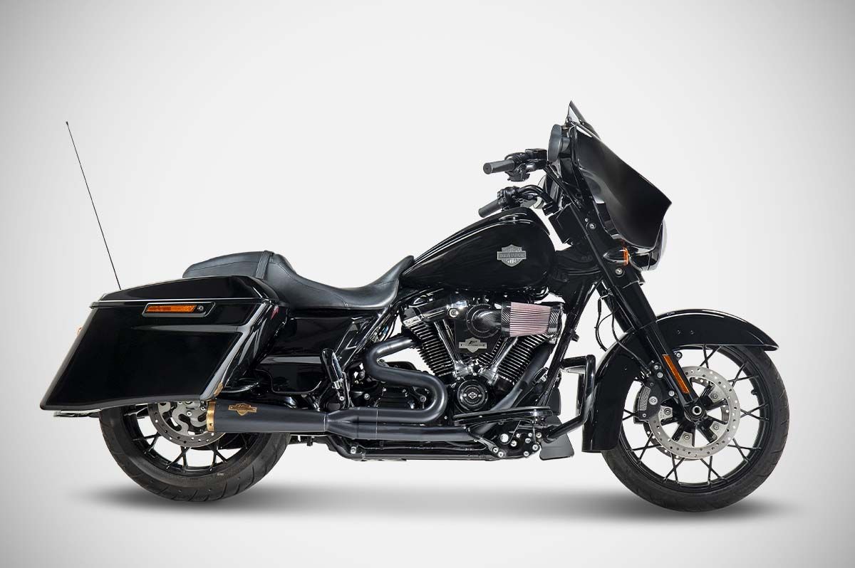 ZARD Exhaust Street Glide Special Full Kit 2:1 "120Th" Limited Edition Harley Davidson 2017-2023 - Adventure Parts