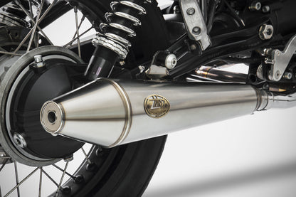 ZARD Exhaust Slip-Ons "Conical" Moto Guzzi V7 Classic 2008-2012 - Adventure Parts