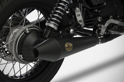 ZARD Exhaust Slip-Ons "Conical" Moto Guzzi V7 Classic 2008-2012 - Adventure Parts
