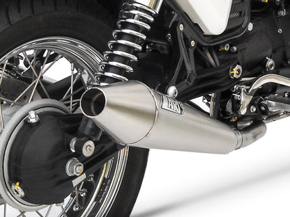 ZARD Exhaust Slip-Ons "Conical" Moto Guzzi V7 Cafe' Racer 2009-2012 - Adventure Parts