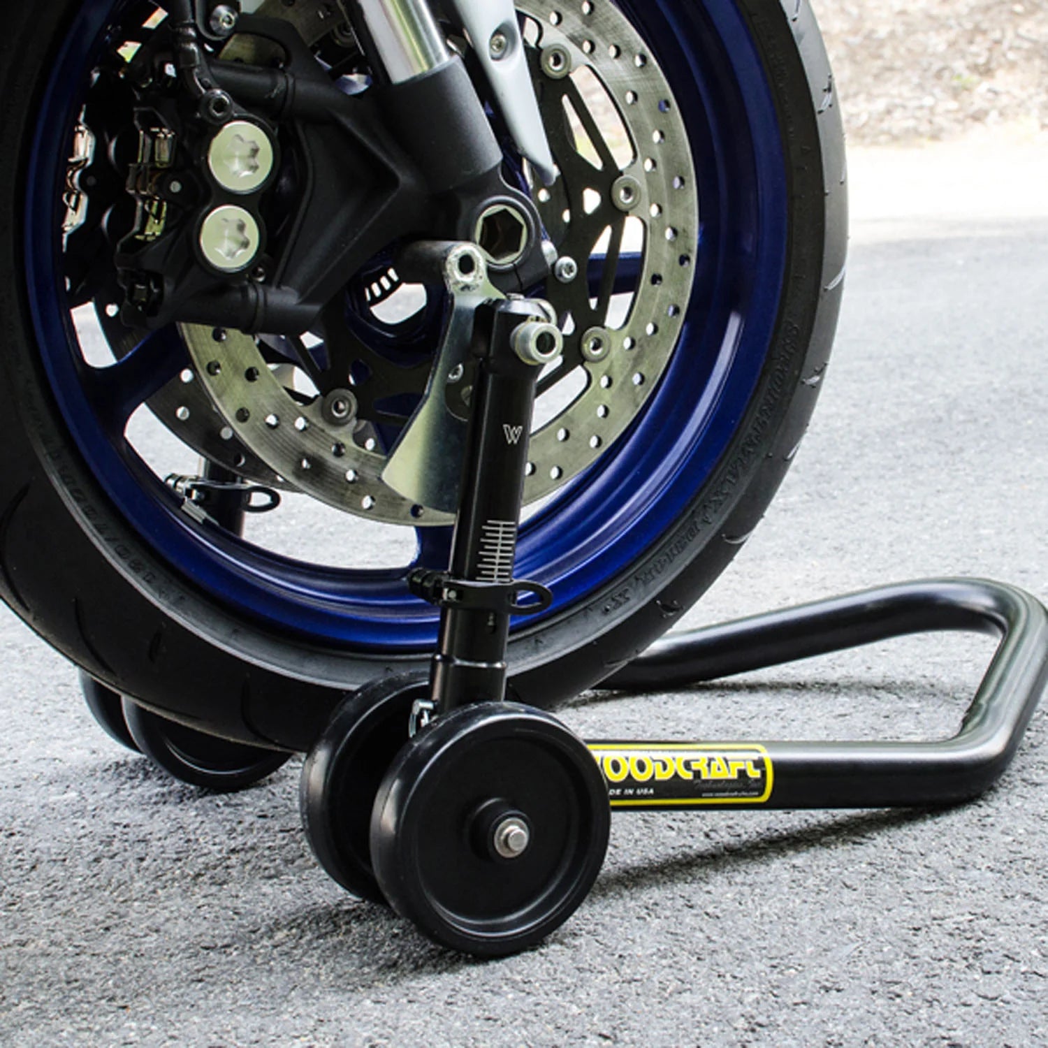 Woodcraft Motorcycle Stand - Adventure Parts