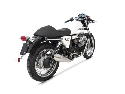 ZARD Exhaust Slip-Ons "Conical" Moto Guzzi V7 Cafe' Racer 2009-2012 - Adventure Parts
