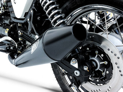 ZARD Exhaust Slip-Ons "Conical" Moto Guzzi V7 Cafe' Racer 2009-2012 - Adventure Parts