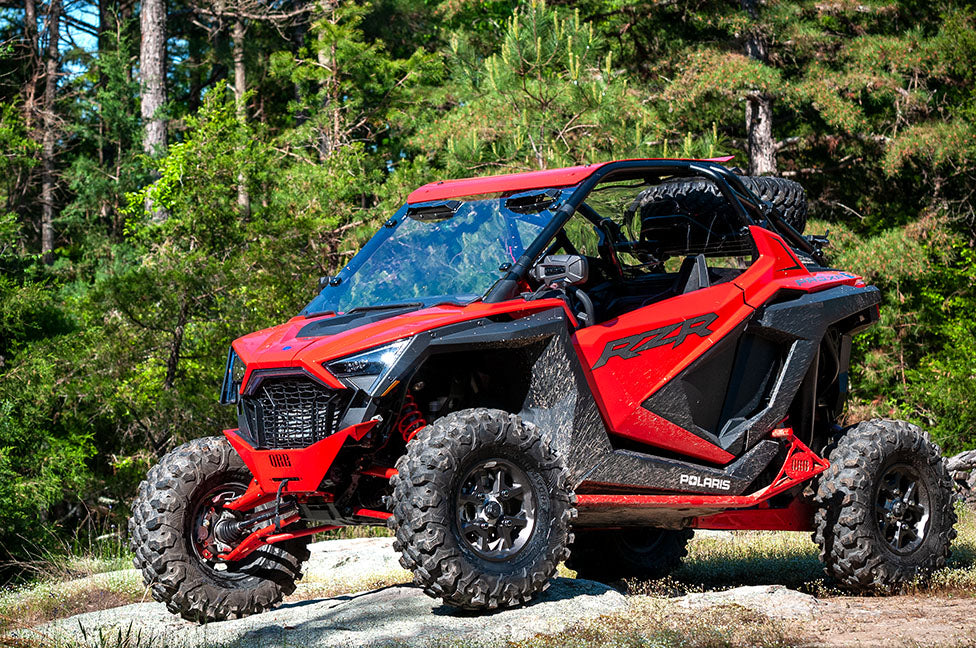 Seizmik Windshield Versa-Vent (Hard Coated Poly) – Polaris RZR Pro XP - Adventure Parts