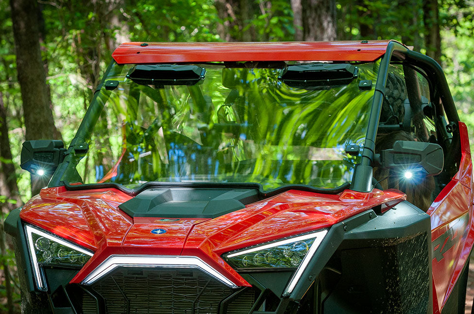Seizmik Windshield Versa-Vent (Hard Coated Poly) – Polaris RZR Pro XP - Adventure Parts