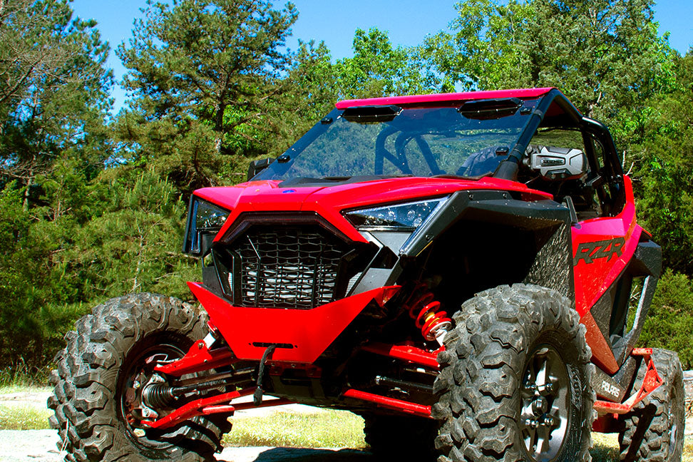 Seizmik Windshield Versa-Vent (Hard Coated Poly) – Polaris RZR Pro XP - Adventure Parts