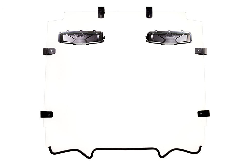 Seizmik Windshield Versa-Vent (Hard Coated Poly) – Polaris RZR Pro XP - Adventure Parts