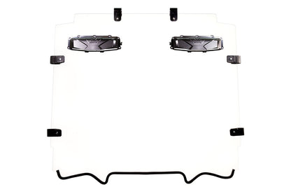 Seizmik Windshield Versa-Vent (Hard Coated Poly) – Polaris RZR Pro XP - Adventure Parts