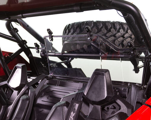 Seizmik Windshield Hard Rear (UV Resistant Poly) ? Polaris RZR Pro XP - Adventure Parts
