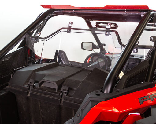 Seizmik Windshield Hard Rear (UV Resistant Poly) ? Polaris RZR Pro XP - Adventure Parts