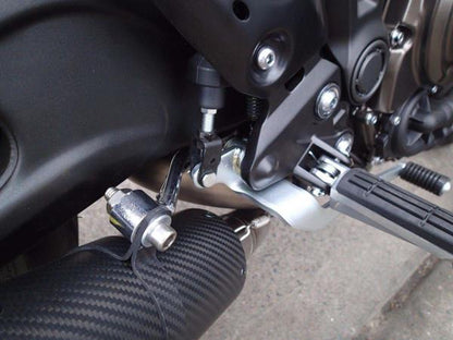 Vandemon Titanium Exhaust System Carbon Muffler Yamaha MT07 FZ07 XSR700 2014-2024