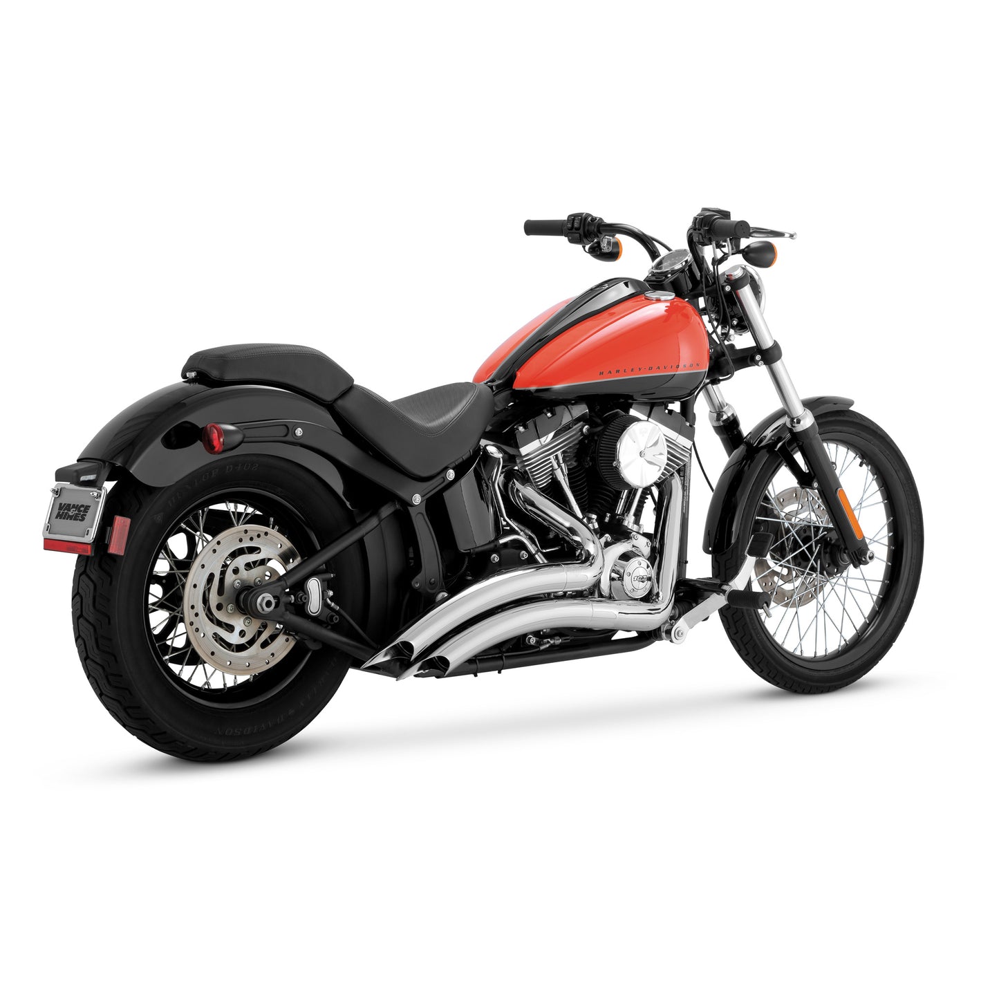 Vance & Hines Slip-On Big Radius 2-Into-2 Chrome 2006-2009