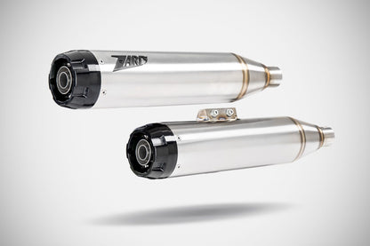 ZARD Slip-Ons Overlapped Exhaust Harley Davidson Breakout 117 2017-2024 - Adventure Parts