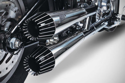 ZARD Slip-Ons "Avio" Exhaust Harley Davidson Street Bob 114 2017-2024