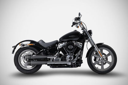 ZARD Slip-Ons "Avio" Exhaust Harley Davidson Street Bob 114 2017-2024