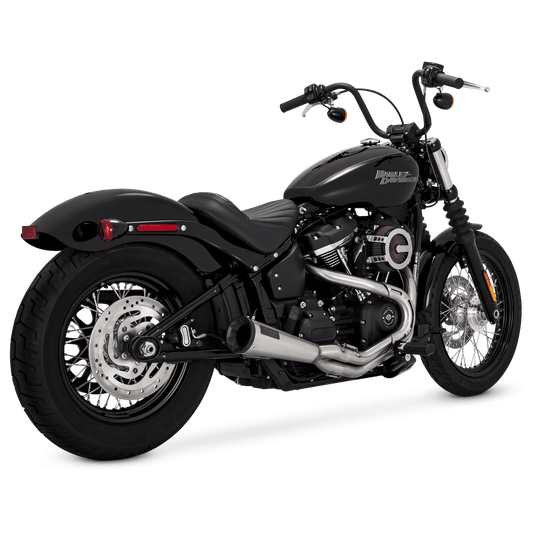 Vance & Hines Slip-On Stainless 2-Into-1 Upsweep Brushed 1991-2009