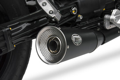 ZARD Exhaust Slip-Ons "Big" Moto Guzzi V9 Roamer 2016-2019