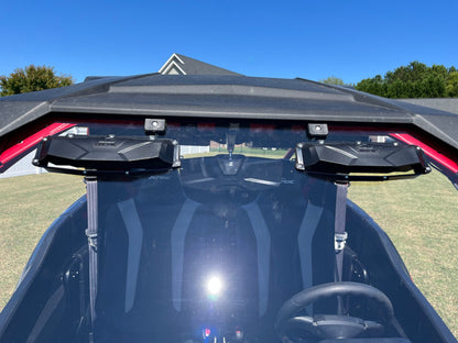 Seizmik Windshield Versa-Vent (Hard Coated Poly) – Kawasaki KRX 1000