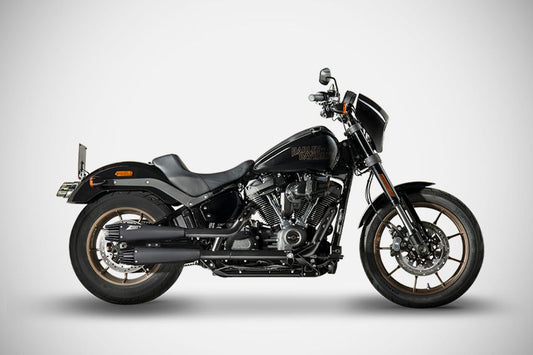 ZARD Slip-Ons "Avio" Exhaust Harley Davidson Low Rider 2017-2024