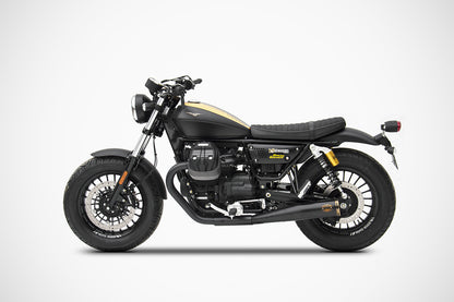 ZARD Exhaust Slip-Ons "Slim" Moto Guzzi V9 Roamer 2016-2019