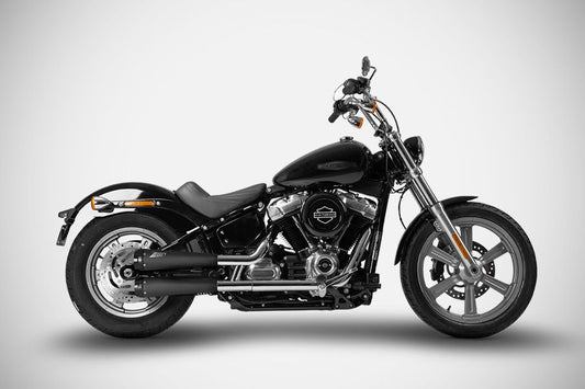 ZARD Slip-Ons "Alu" Exhaust Harley Davidson Softail Standard 2017-2024