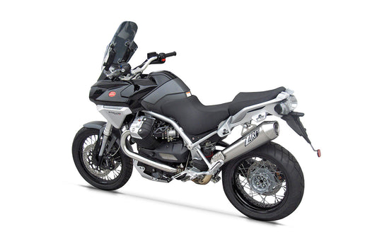 ZARD Exhaust Slip-On "Conical" Moto Guzzi Stelvio 2011-2016 - Adventure Parts