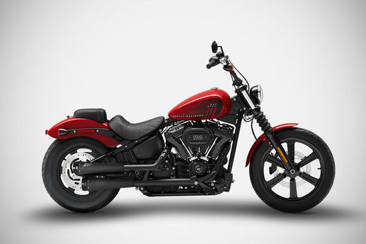 ZARD Slip-Ons "Alu" Exhaust Harley Davidson Street Bob 114 2017-2024