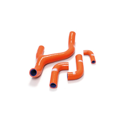 Samco Radiator Hose 4 Piece Kit KTM 250 EXC-F/Six Days Y Piece Race Design 2014-2016 - Adventure Parts