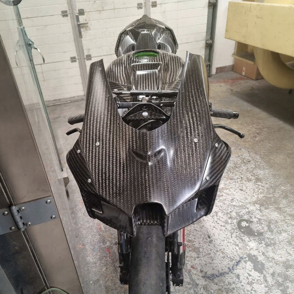 Hotbodies Racing Race Bodywork Carbon Fiber 200g Kawasaki ZX10R/RR 2021-2025 - Adventure Parts