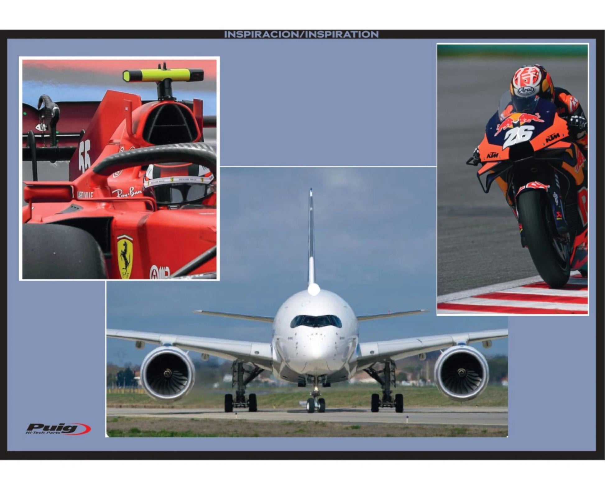 Puig Rearview Mirror Aileron Left Kawasaki Ninja 400 2018-2025 - Adventure Parts