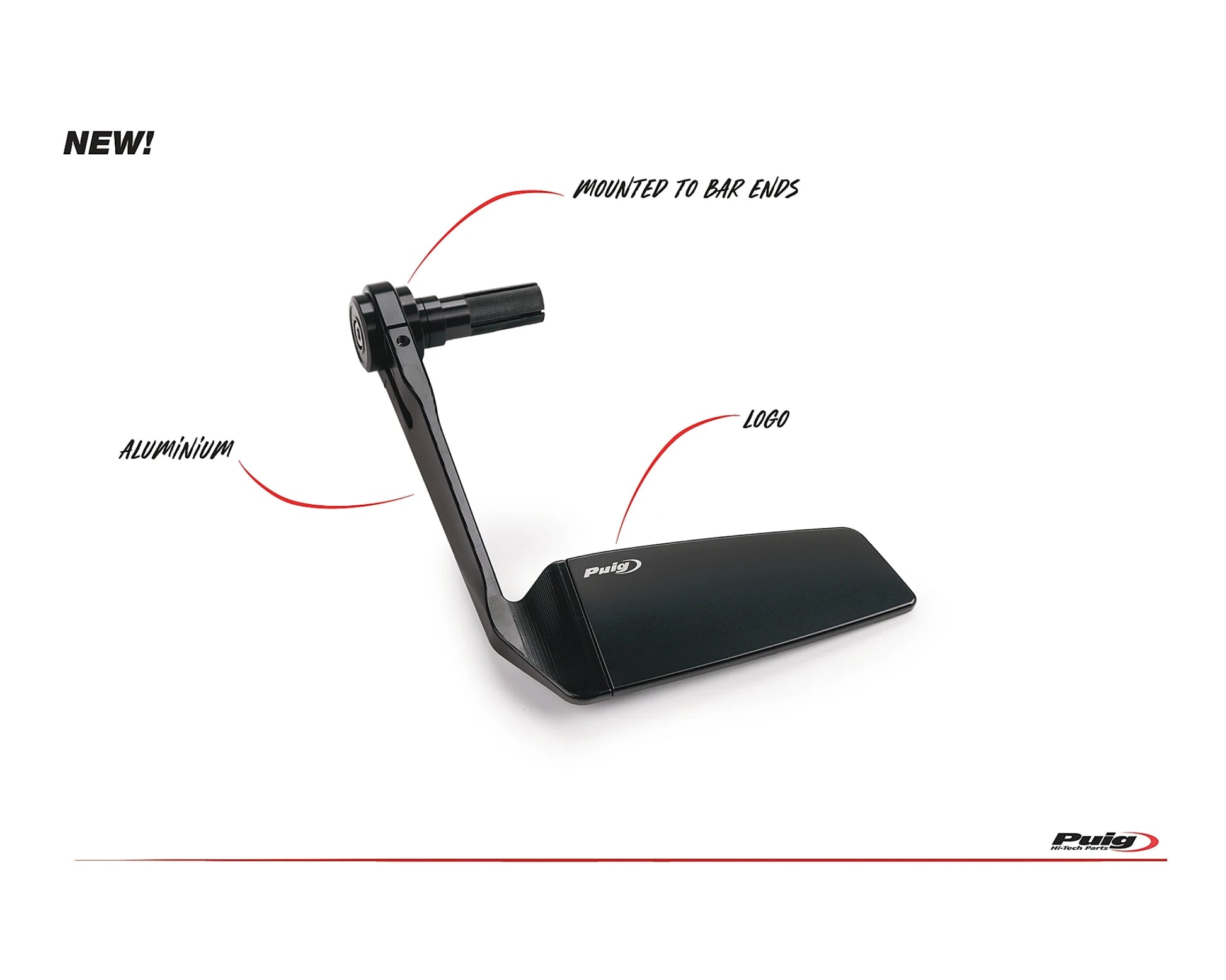 Puig Rearview Right Mirror Diablo Universal - Adventure Parts