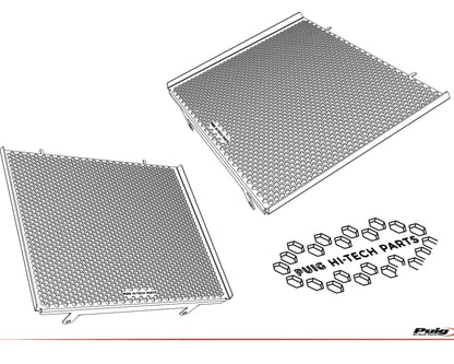 Puig Radiator Protector KAWASAKI NINJA 650 2020-2026