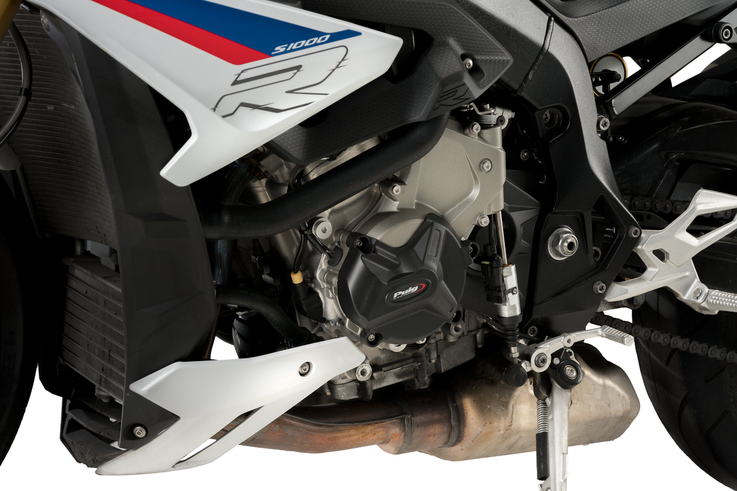Puig Engine Case Covers Track BMW S1000XR 2015-2019, S1000R 2017-2020, RR 2017-2018
