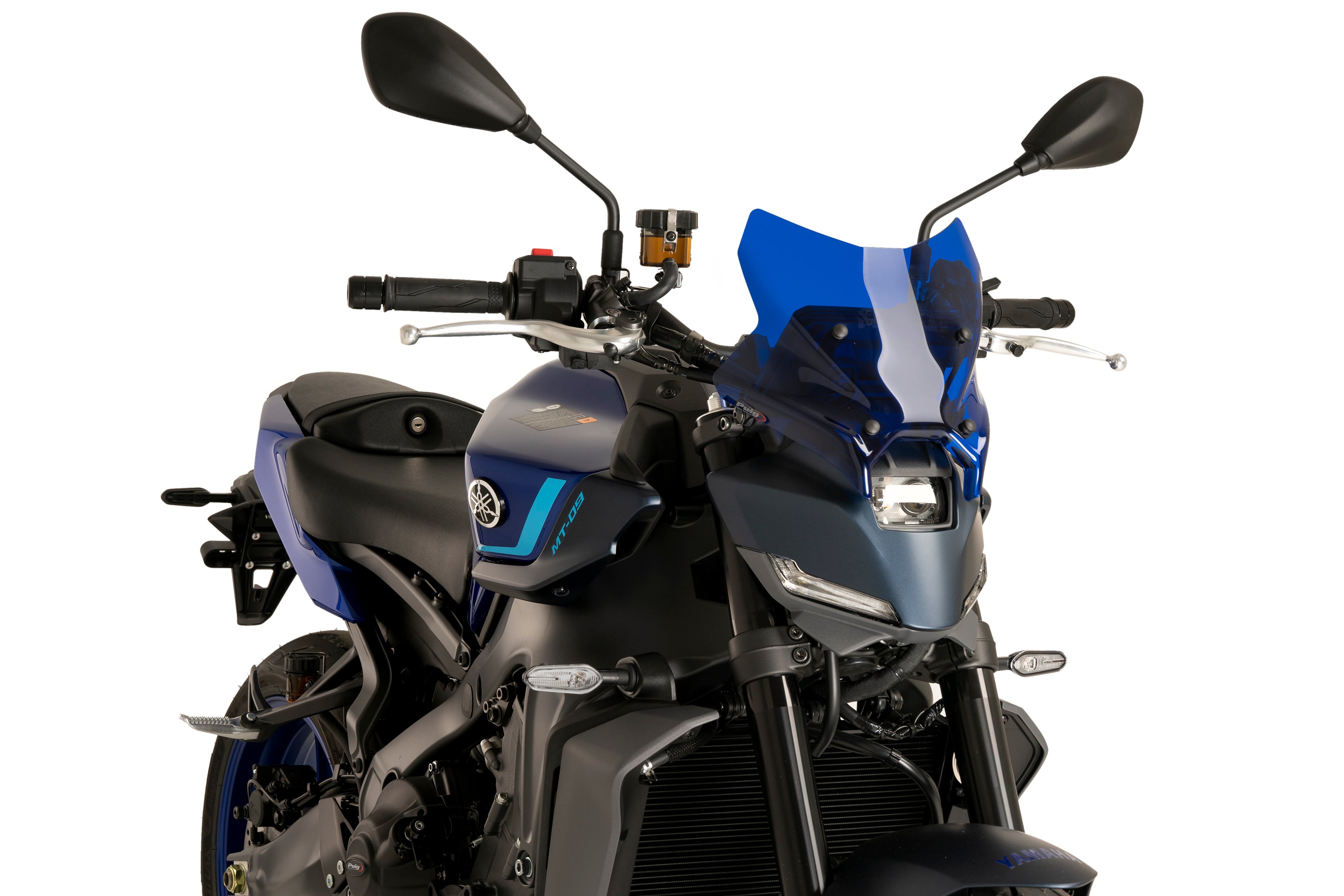 Puig 9377W ニュージェネレーション ツーリング [クリア] MT-09 Puig New Generation Sport Windscreen Yamaha MT-09 2024-2025