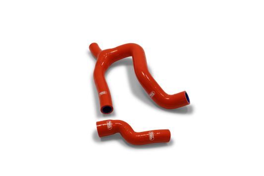Samco Radiator Hose 2 Piece Kit KTM 250 EXC-F / Six Days Thermostat Bypass 2020-2023 - Adventure Parts