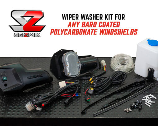Seizmik UTV Windshield Wiper Washer Kit - Adventure Parts