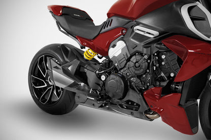 ZARD "Mako" Slip-On Kit Exhaust Ducati Diavel V4 Exhaust 2023-2024