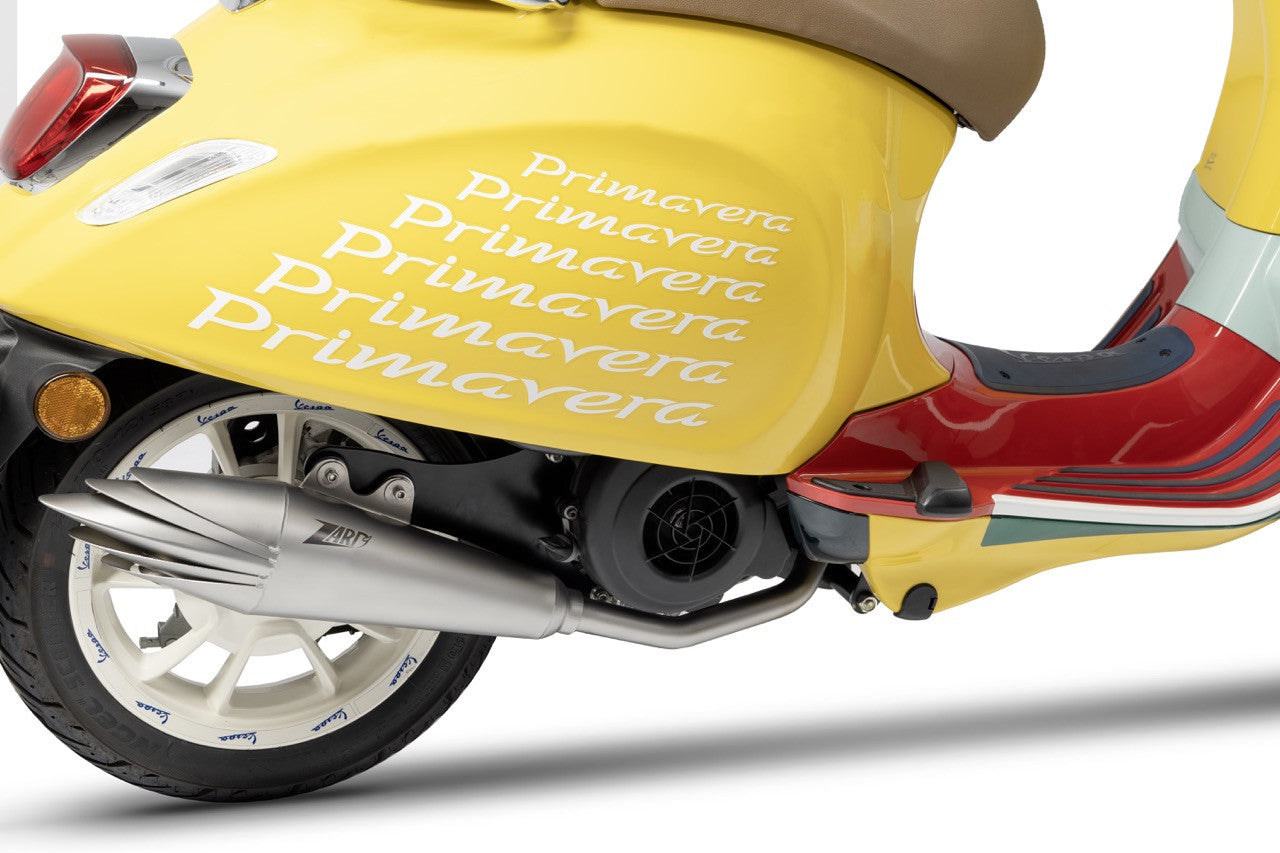 ZARD Exhaust "Dolcevita" Full Kit Piaggio Vespa Primavera 125/150 2020-2023 - Adventure Parts