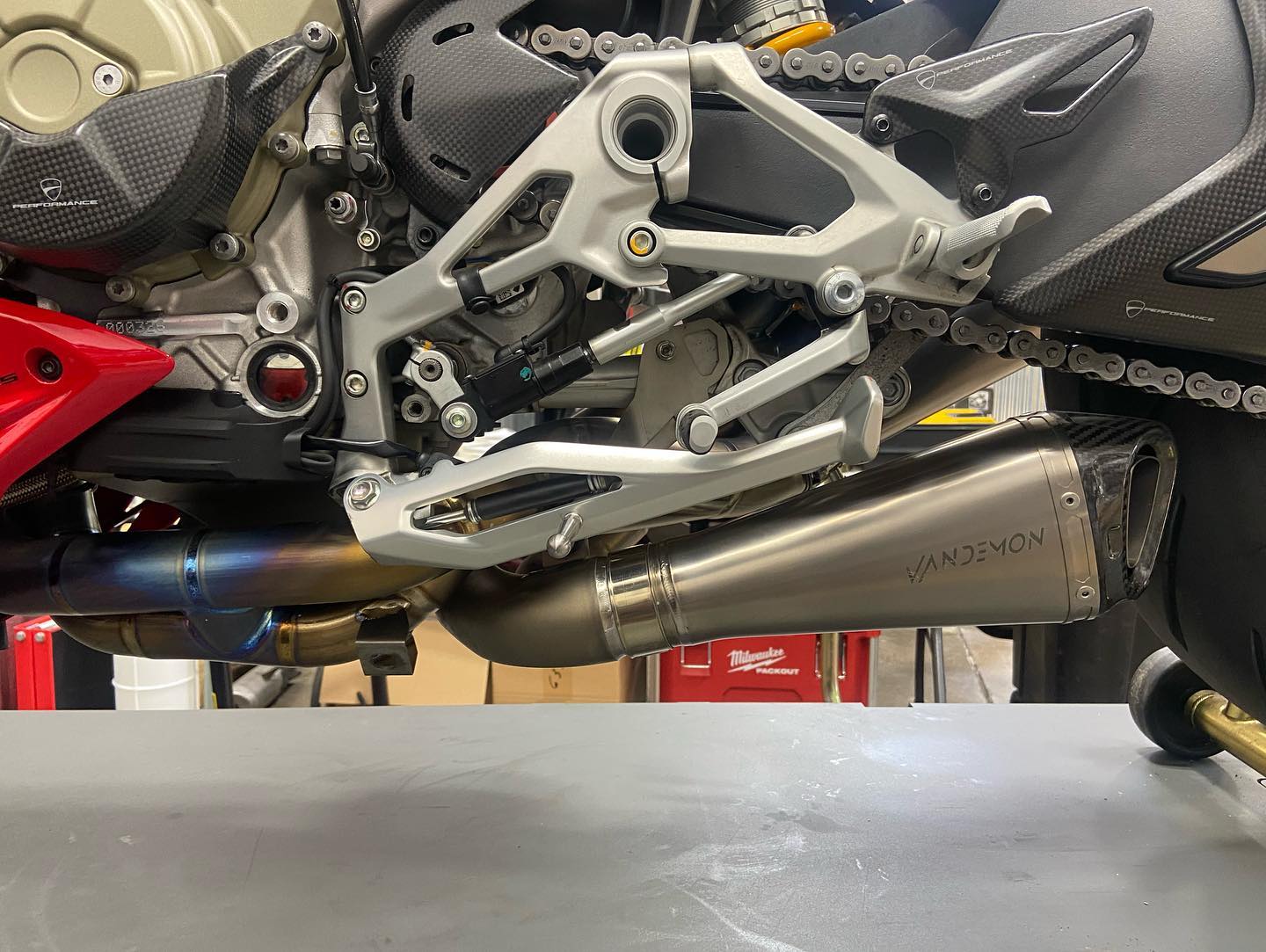 Vandemon Full Titanium Exhaust System Ducati V4 Panigale & Streetfighter 2018-2022