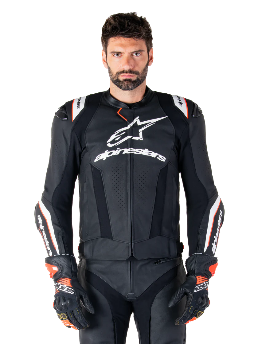 Alpinestars Missile V3 Ignition Leather Motorcycle Jacket - Adventure Parts