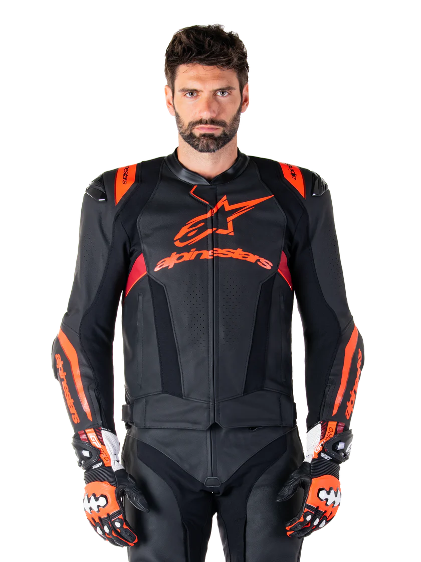 Alpinestars Missile V3 Ignition Leather Motorcycle Jacket - Adventure Parts