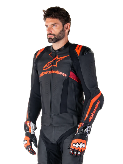 Alpinestars Missile V3 Ignition Leather Motorcycle Jacket - Adventure Parts