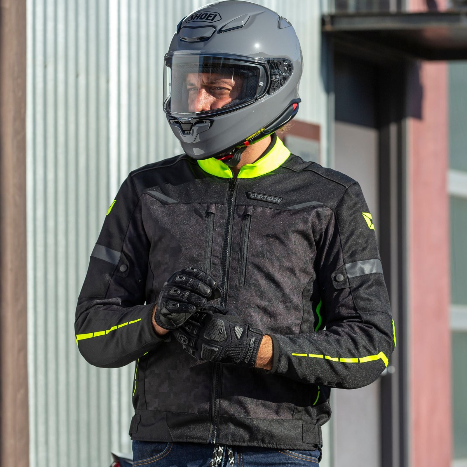 Cortech Men's Aero-Tec Motorcycle Jacket - Adventure Parts