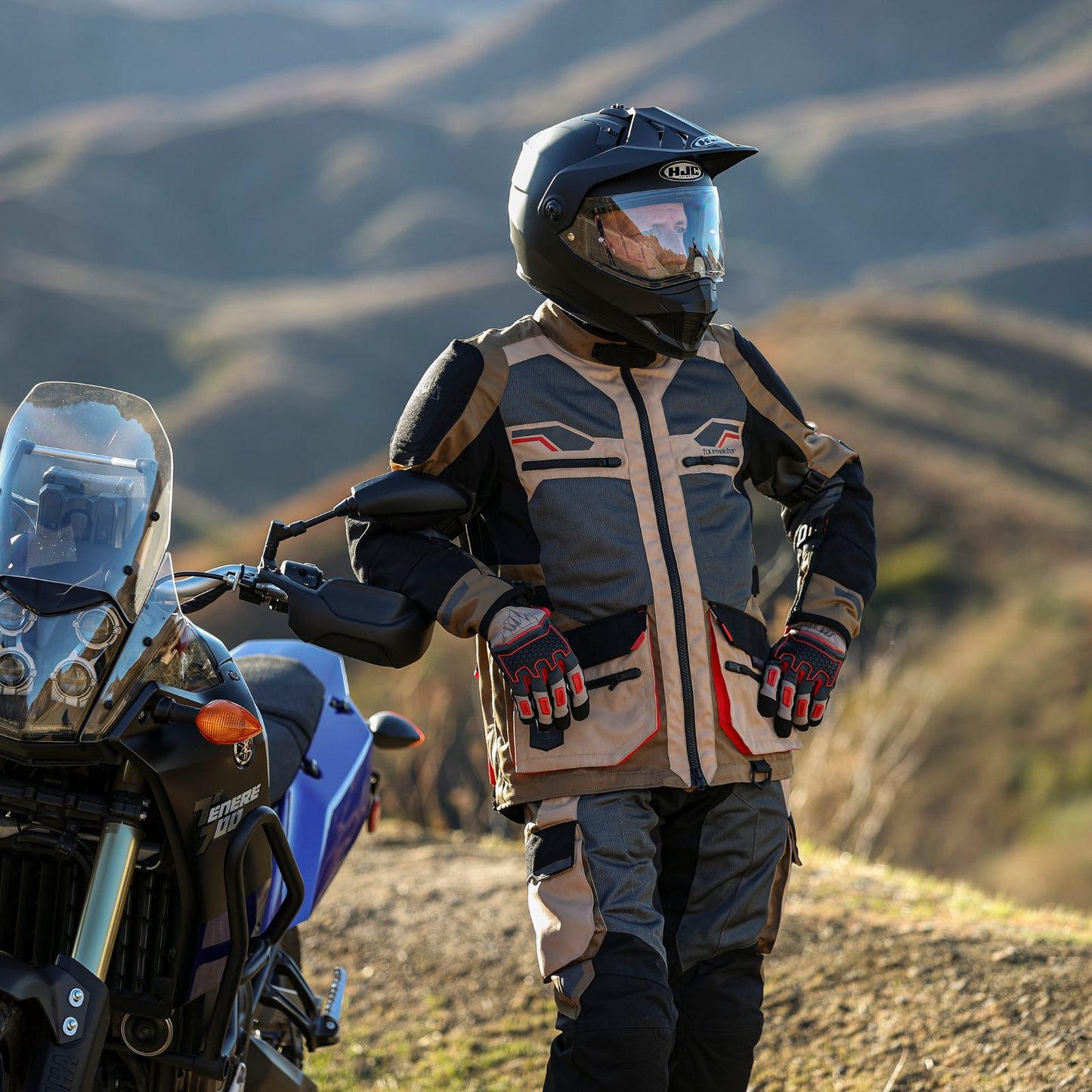 Tourmaster Men's Ridgecrest Mesh Adventure Motorcycle Jacket - Adventure Parts